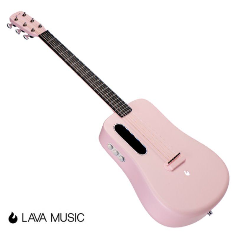 [라바 공식대리점/실재고보유/Summer Sale(~재고소진시까지)] Lavamusic LAVA ME2 Freeboost-Pink w/L2+Freeboost Pickup(신품) 카본파이버 어쿠스틱기타