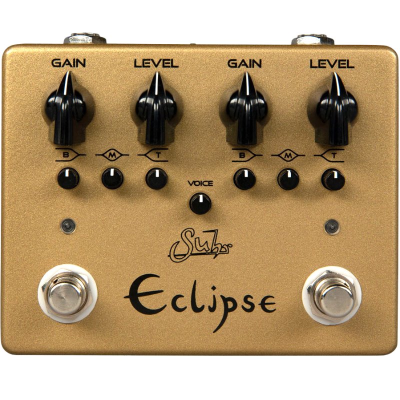 Suhr Eclipse Gold Finish Limited Edition Dual Channel Overdrive/Distortion (신품)