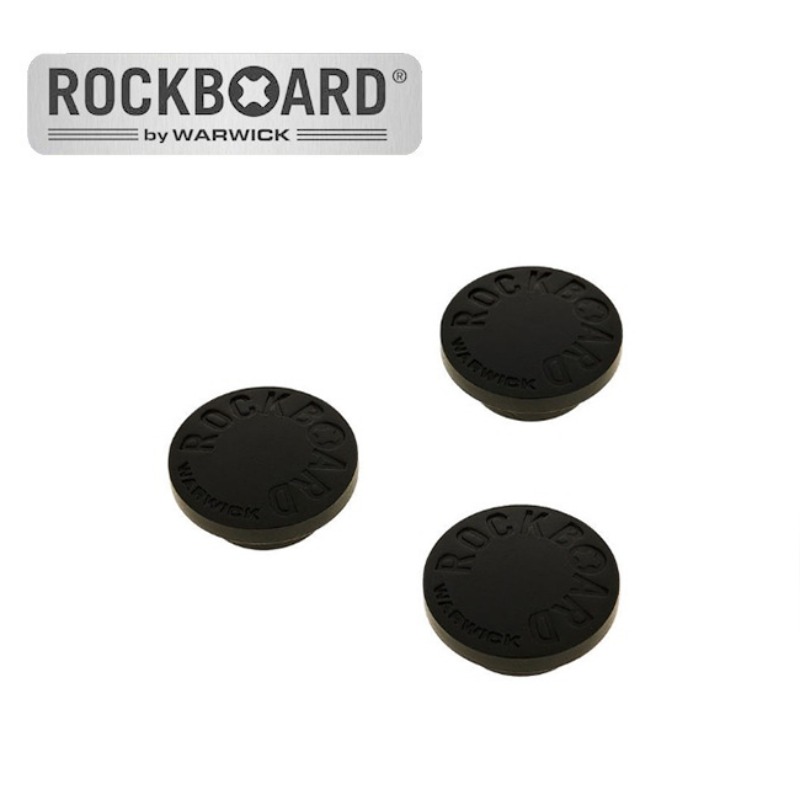 Rockboard Footswitch Topper Stompete 3pcs - Black 락보드 풋스위치 토퍼