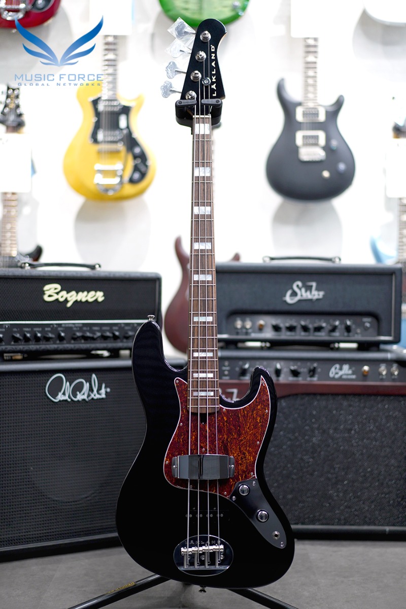 [구연식 특가세일!] Lakland US Custom 44-60 Vintage J Bass-Black w/Rosewood FB, Pearl Block Inlay &amp; Matching Headstock (2018년산/신품)