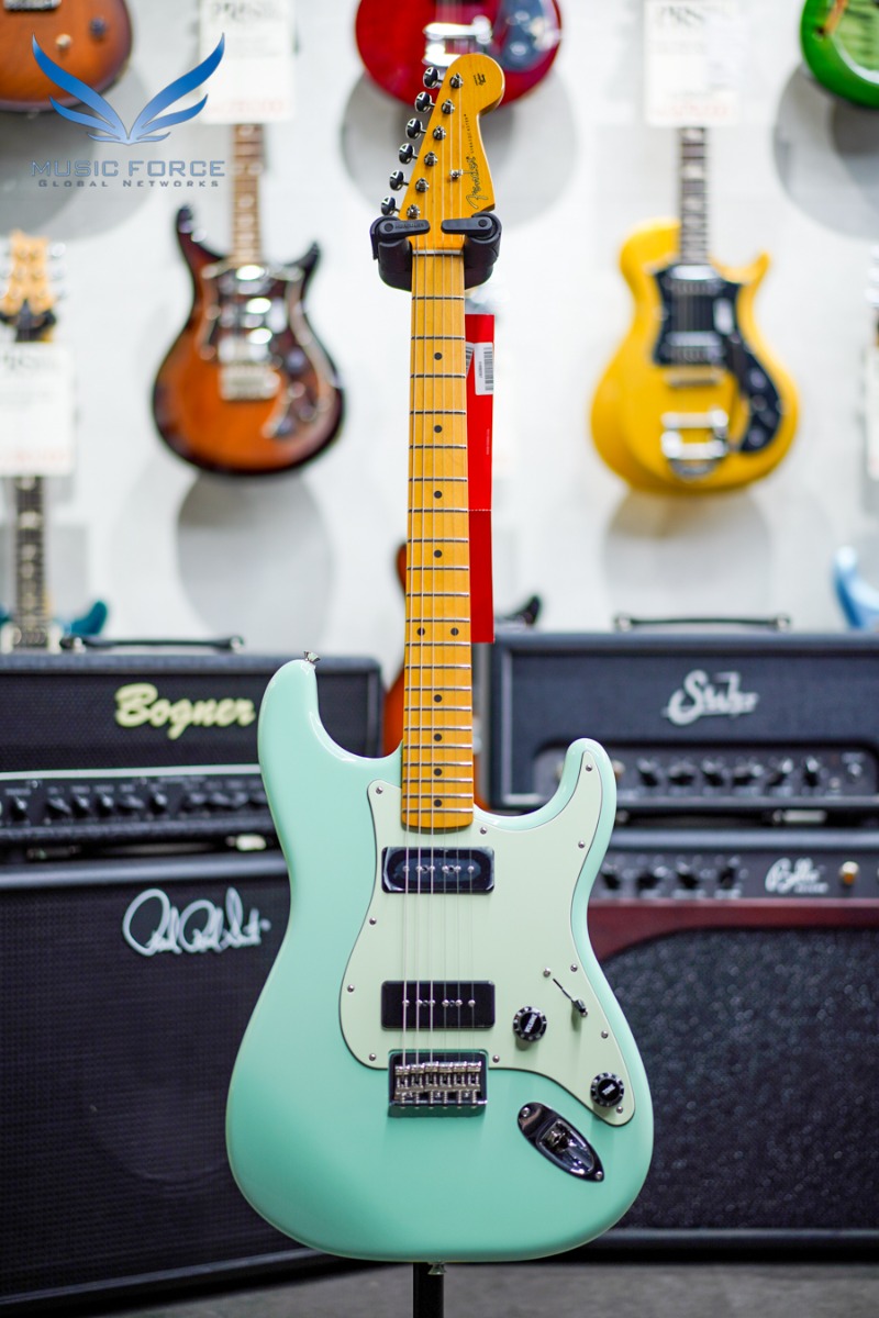 Fender Mexico Noventa Stratocaster-Surf Green w/Maple FB (신품) - MX21145268