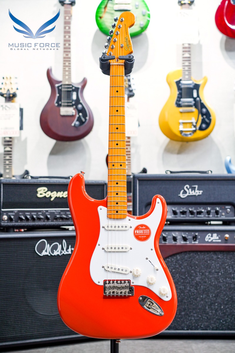 Squier Classic Vibe 50s Stratocaster SSS-Fiesta Red w/Maple FB (신품) - 22007782