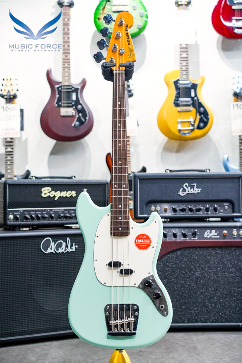 Squier Classic Vibe 60s Mustang Bass-Surf Green w/Indian Laurel FB (신품) - 22007662