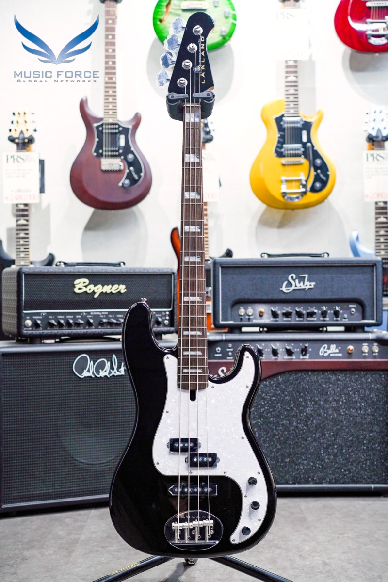 Lakland Skyline 44-64 Custom PJ Bass-Black w/Pearloid PG &amp; Rosewood FB (2021년산/신품) #210801679