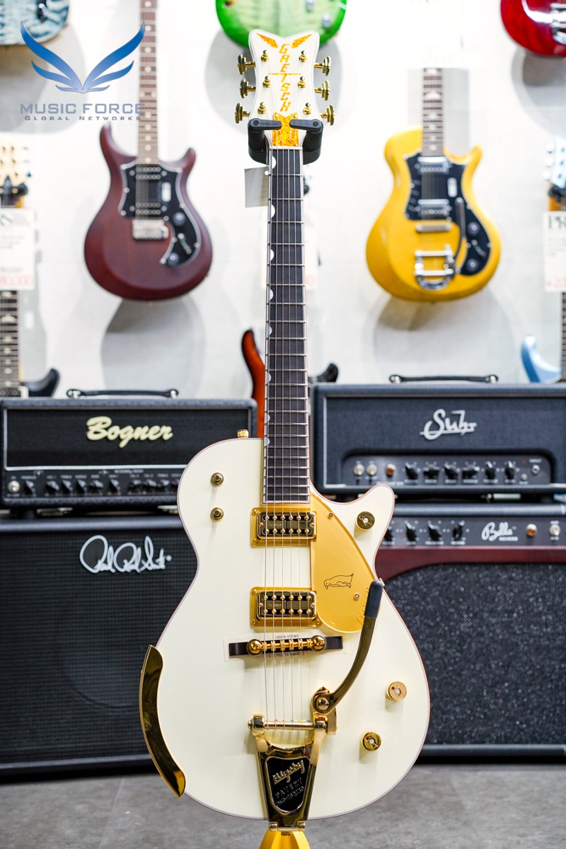 [2023 Final Sale! (~12/31까지)] Gretsch G6134T-58 Vintage Select &#039;58 Penguin - Vintage White w/Ebony FB (Made in Japan/신품) 그레치 팽귄 빈티지 셀렉트 58모델 - JT22031238