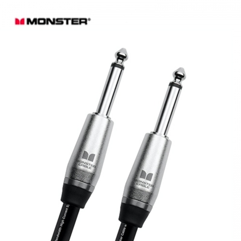 [몬스터 공식대리점] Monster Performer 600 Speaker Cable - straight 1/4&quot; (3ft / 0.9m) 몬스터 퍼포머 600 스피커 케이블