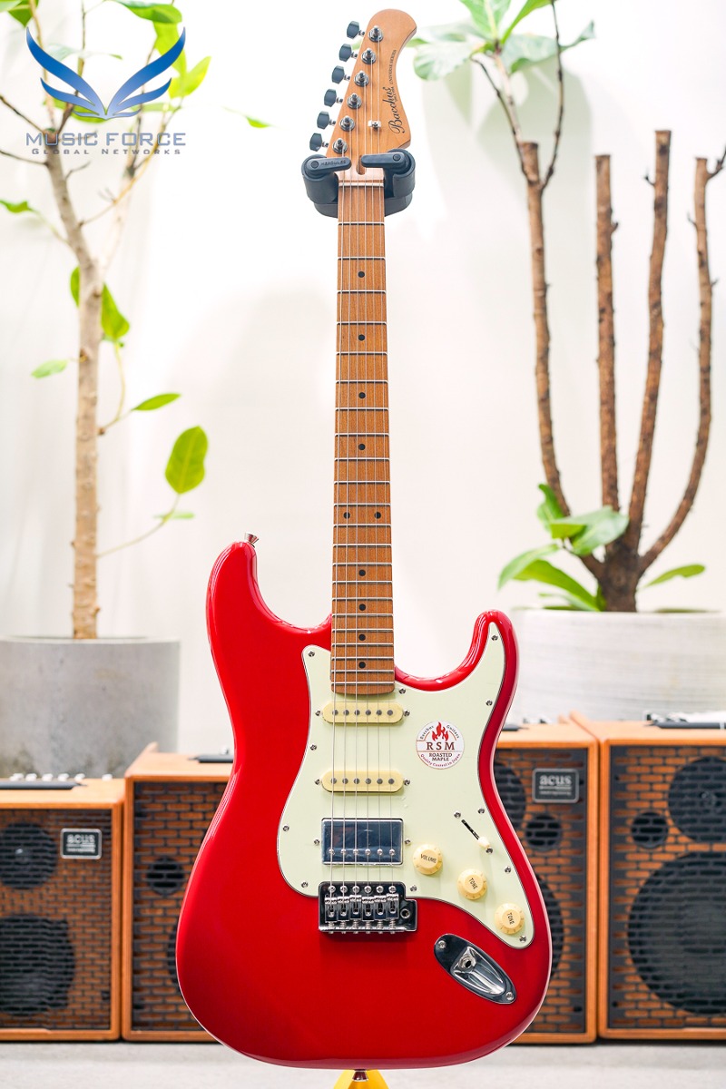 Bacchus Universe Series BST-2-RSM Fiesta Red w/Roasted Maple Neck &amp; FB (신품)