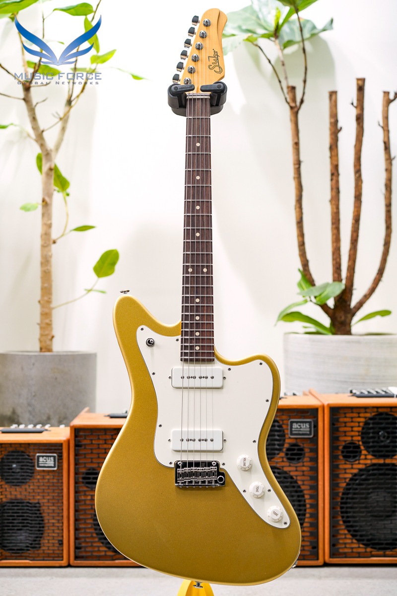 [2023 Final Sale! (~12/31까지)] Suhr Classic JM S90-Gold w/Rosewood FB &amp; SSCII System (신품) - 67049