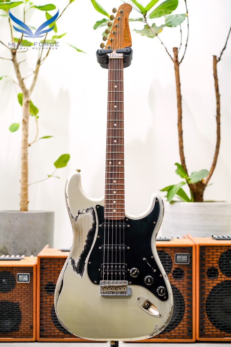 Xotic USA California Classic XSC-2 SSH Super Heavy Aging-Inca Silver over Black(Optional Color) w/5A Roasted Flame Maple Neck &amp; Indian Rosewood FB (2022년산/Made in USA/신품) - 2557