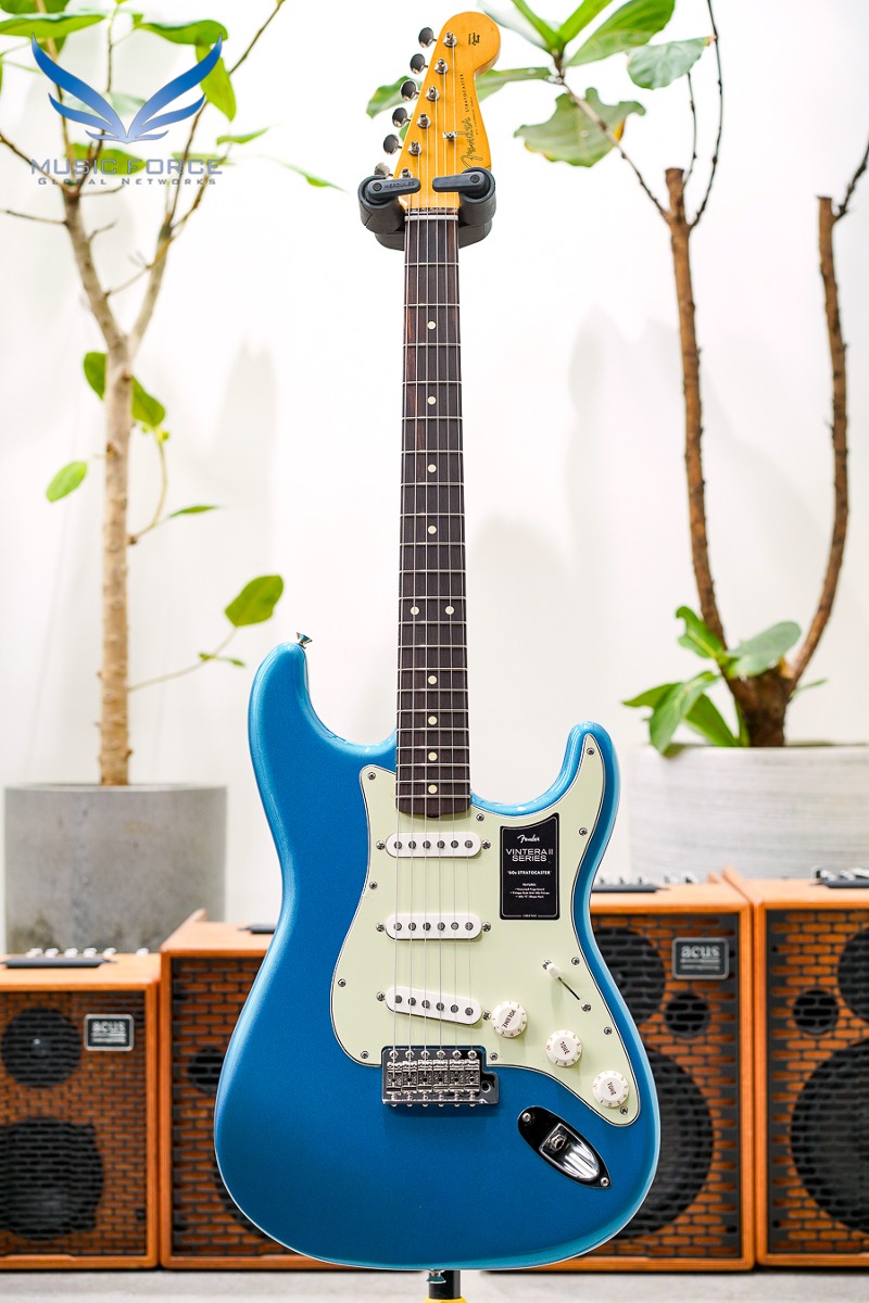 Fender Mexico Vintera II Series 60s Stratocaster SSS-Lake Placid Blue w/Rosewood FB (신품) 펜더 멕시코 빈테라 II 60 스트라토캐스터 - MX23096224