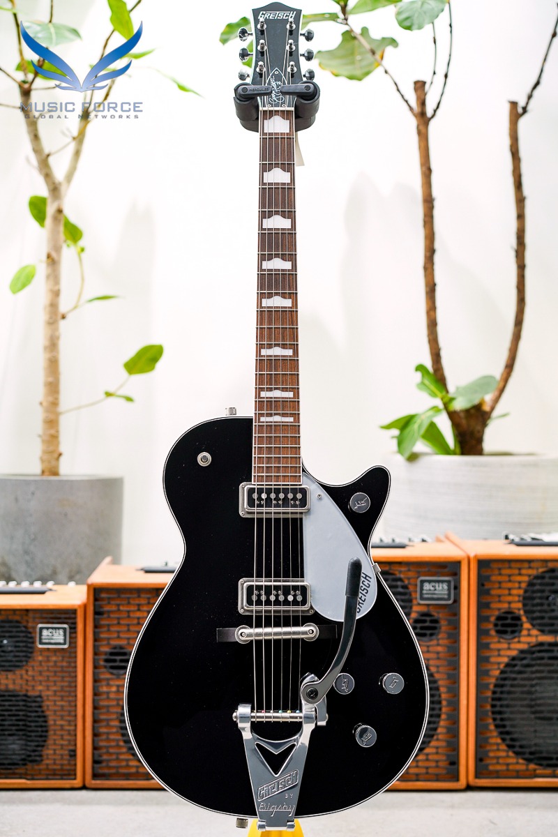 [2023 Final Sale! (~12/31까지)] Gretsch G6128T-GH George Harrison Signature Duo Jet - Black (Made in Japan/신품) 그레치 듀오젯 조지헤리슨 시그네쳐 - JT19083204