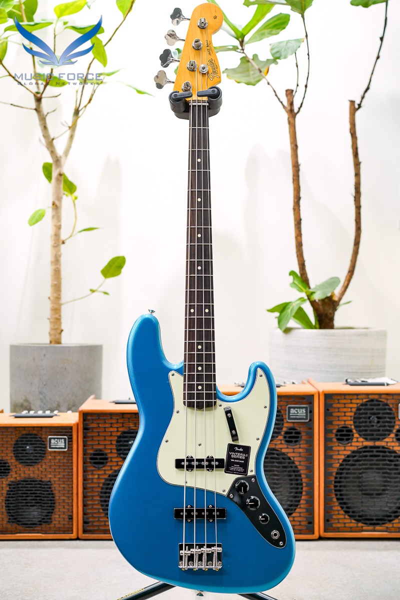 Fender Mexico Vintera II Series 60s Jazz Bass-Lake Placid Blue w/Rosewood FB (신품) 펜더 멕시코 빈테라 II 60 재즈 베이스 - MX23107049