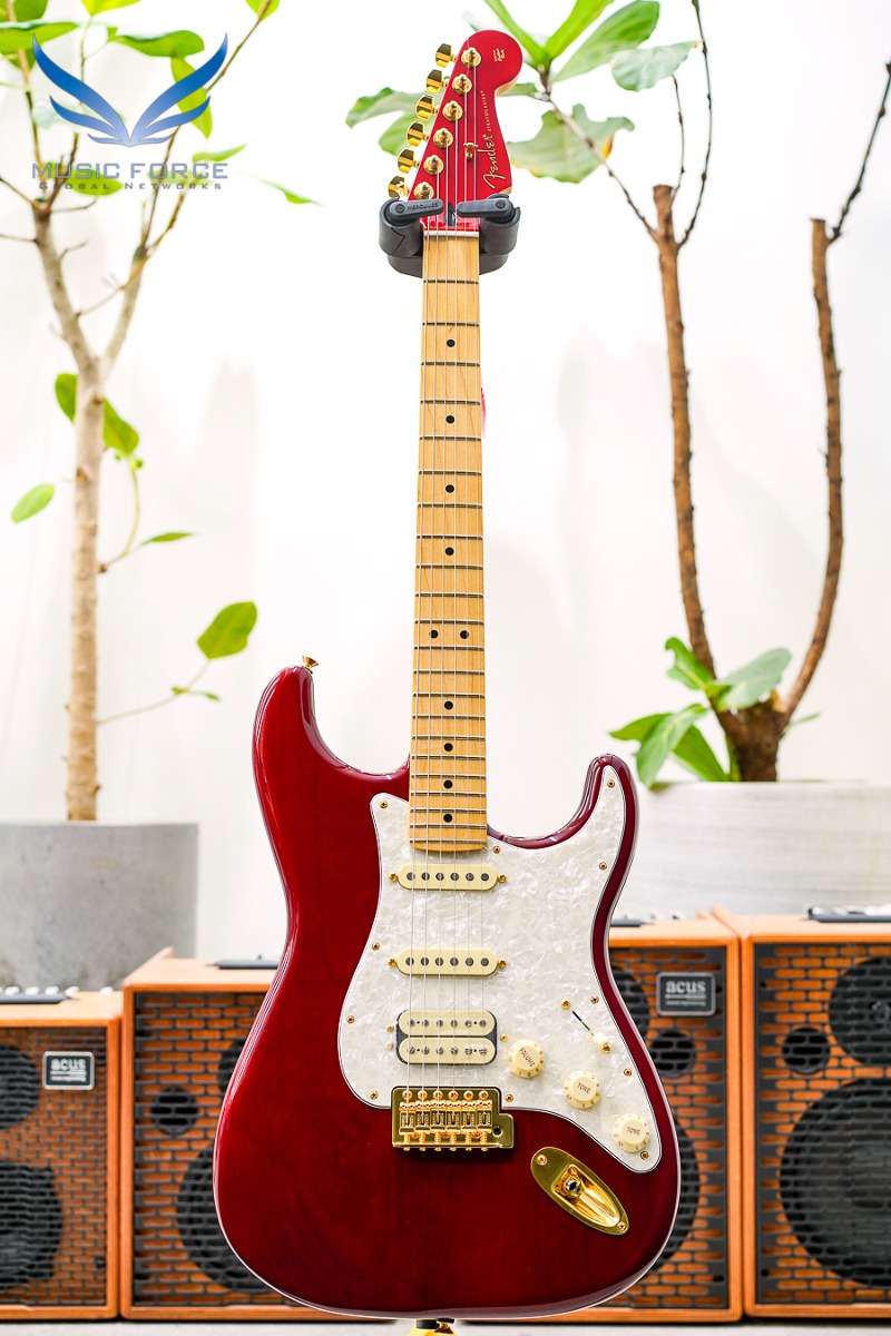 Fender Mexico Artist Series Tash Sultana Stratocaster SSH-Transparent Cherry w/Maple FB (신품) - MX23066981
