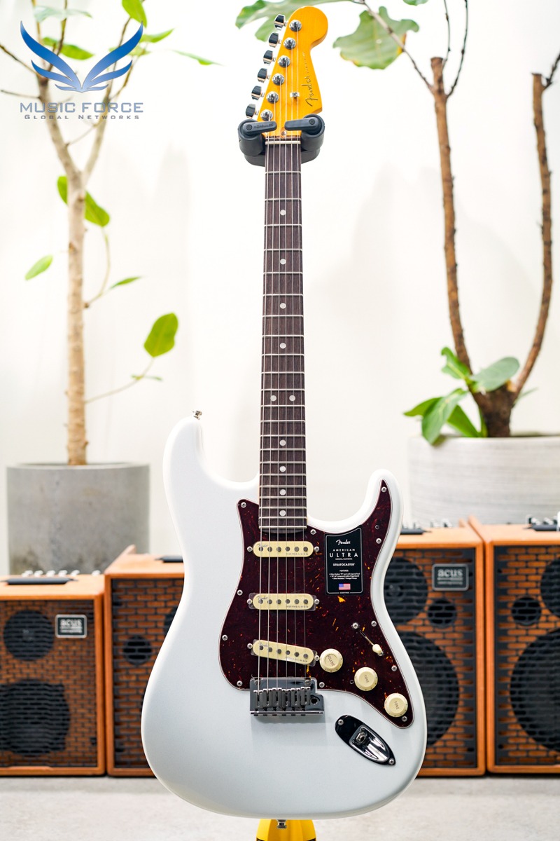 Fender USA American Ultra Stratocaster SSS-Arctic Pearl w/Rosewood FB (신품) 펜더 아메리칸 울트라 스트라토캐스터 - US22038949