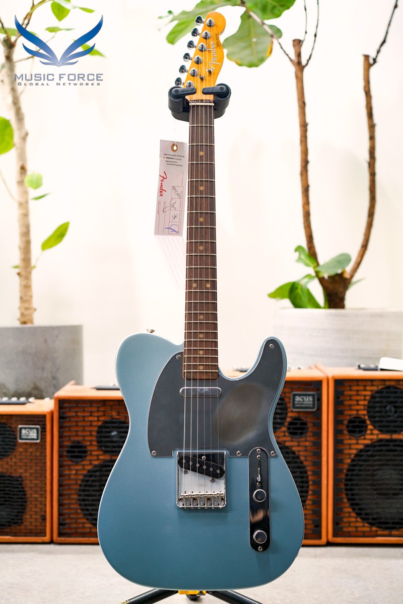 Fender Mexico Artist Series Chrissie Hynde Telecaster-Faded Ice Blue Metallic Road Worn w/Rosewood FB (신품) 펜더 크리시 하인드 텔레캐스터 - MXC01219