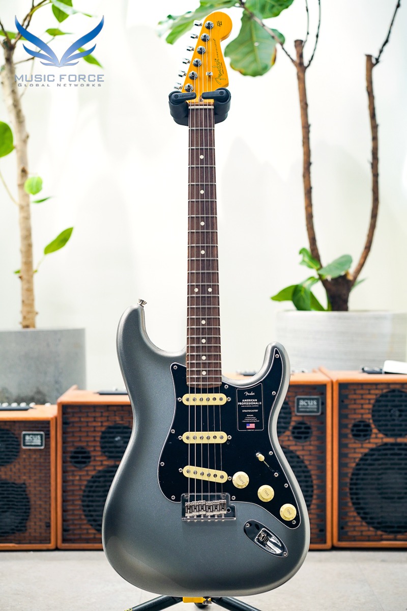 Fender USA American Professional II Stratocaster SSS-Mercury w/Rosewood FB (신품) 펜더 아메리칸 프로페셔널 II 스트라토캐스터 - US23084807