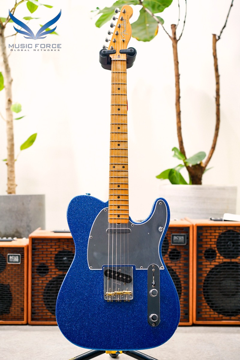 Fender Mexico Artist Series J Mascis Telecaster-Bottle Rocket Blue Flake w/Maple FB (신품) 펜더 제이 매시스 텔레캐스터 - JM001886