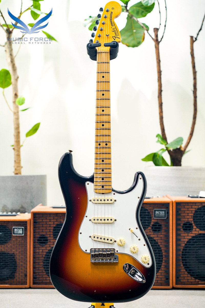 [2024 새봄맞이세일! (~5/31까지)] Fender Custom Shop Limited Edition 1968 Strat Journeyman Relic-Target 3 Tone Sunburst (2023년산/신품) - CZ570665