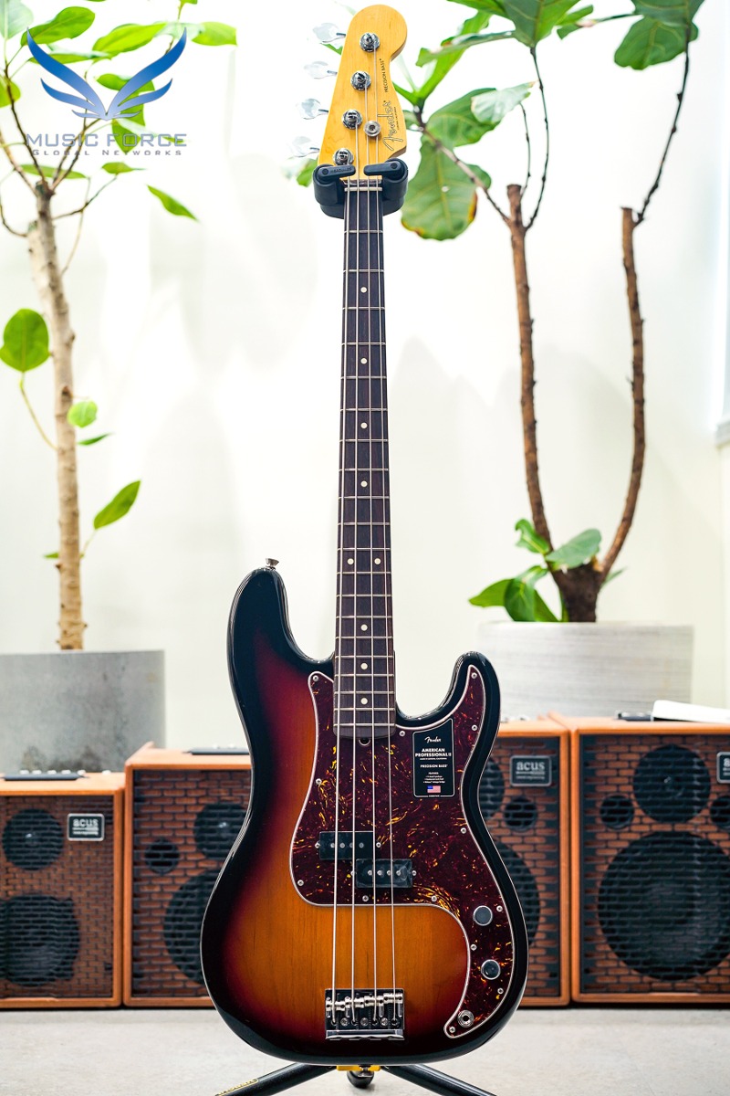 Fender USA American Professional II Precision Bass-3TSB w/Rosewood FB (신품) 펜더 아메리칸 프로페셔널 II 프레시전 베이스 - US23011786