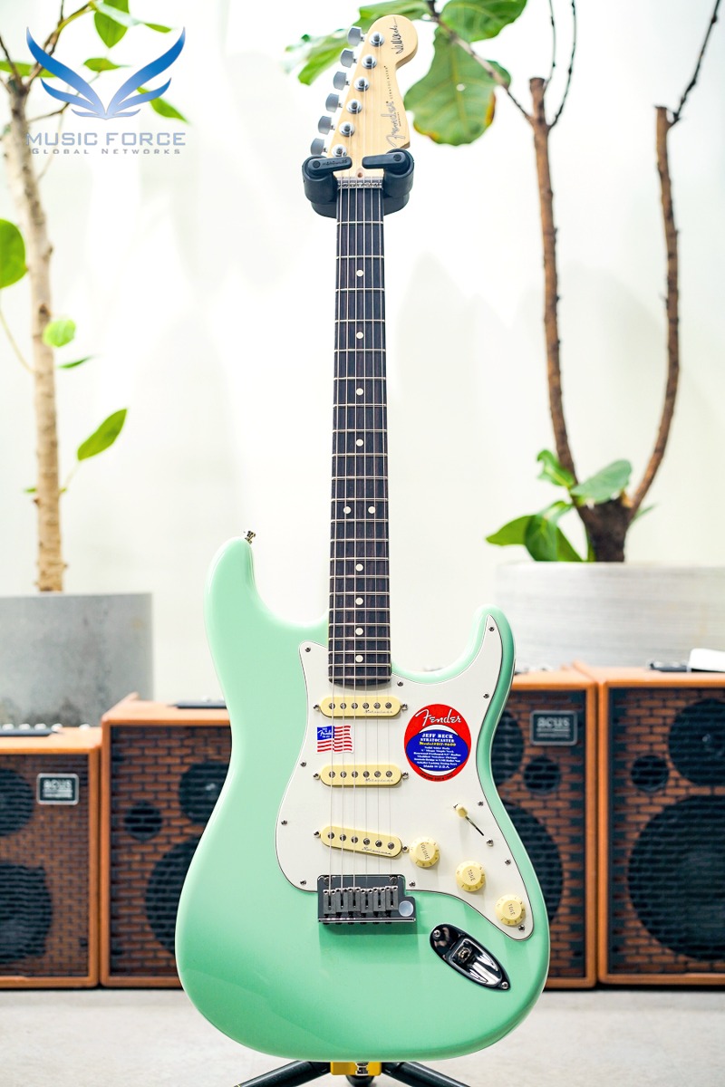Fender USA Artist Series Jeff Beck Stratocaster-Surf Green (신품) 펜더 제프 벡 스트렛 - US23078786