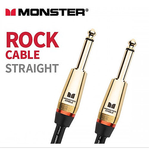 [몬스터 공식대리점] Monster Rock Cable - straight 1/4&quot; 몬스터 락 케이블
