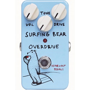 Ninevolt Pedals Surfing Bear Overdrive Pedal