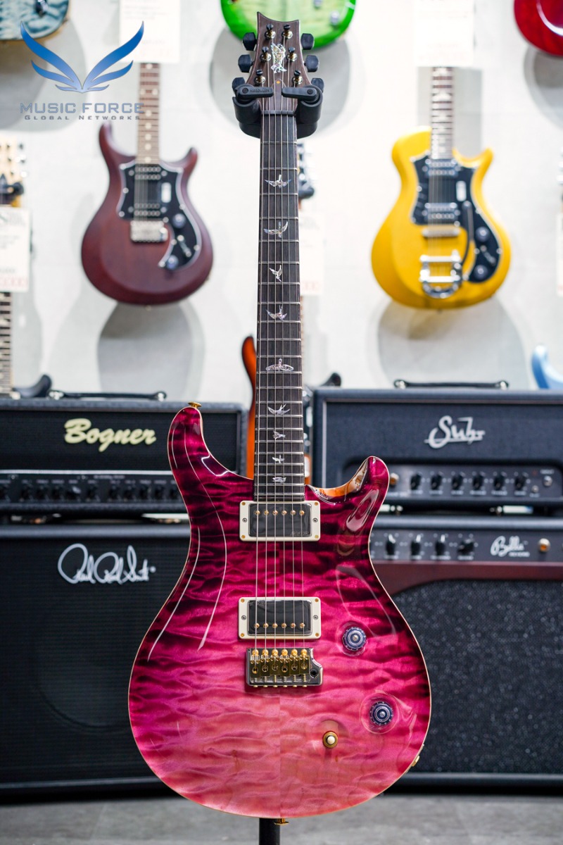 PRS Private Stock Modern Eagle QMT-Raspberry Dragon&#039;s Breath w/Match Stained Figured Maple Neck &amp; Brazilian Rosewood FB (2022년산/신품) - 355515