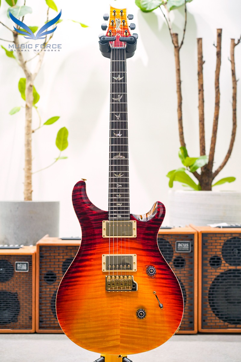 [2024 Summer Sale! (~7/31까지) + 18만원 상당 PRS 긱백증정!] PRS Private Stock Custom 24 FMT-Dragon&#039;s Breath w/Matching Headstock, Stained Figured Maple Neck &amp; Brazilian Rosewood FB (2022년산/신품) - 357300