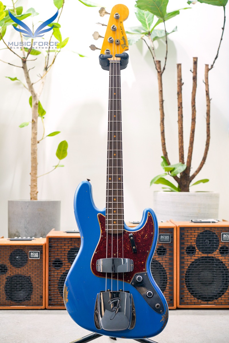 [Autumn Sale! (~10/31까지)] Fender Custom Shop Limited Edition 1960 Jazz Bass Relic-Aged Lake Placid Blue (2022년산/신품) - CZ560348