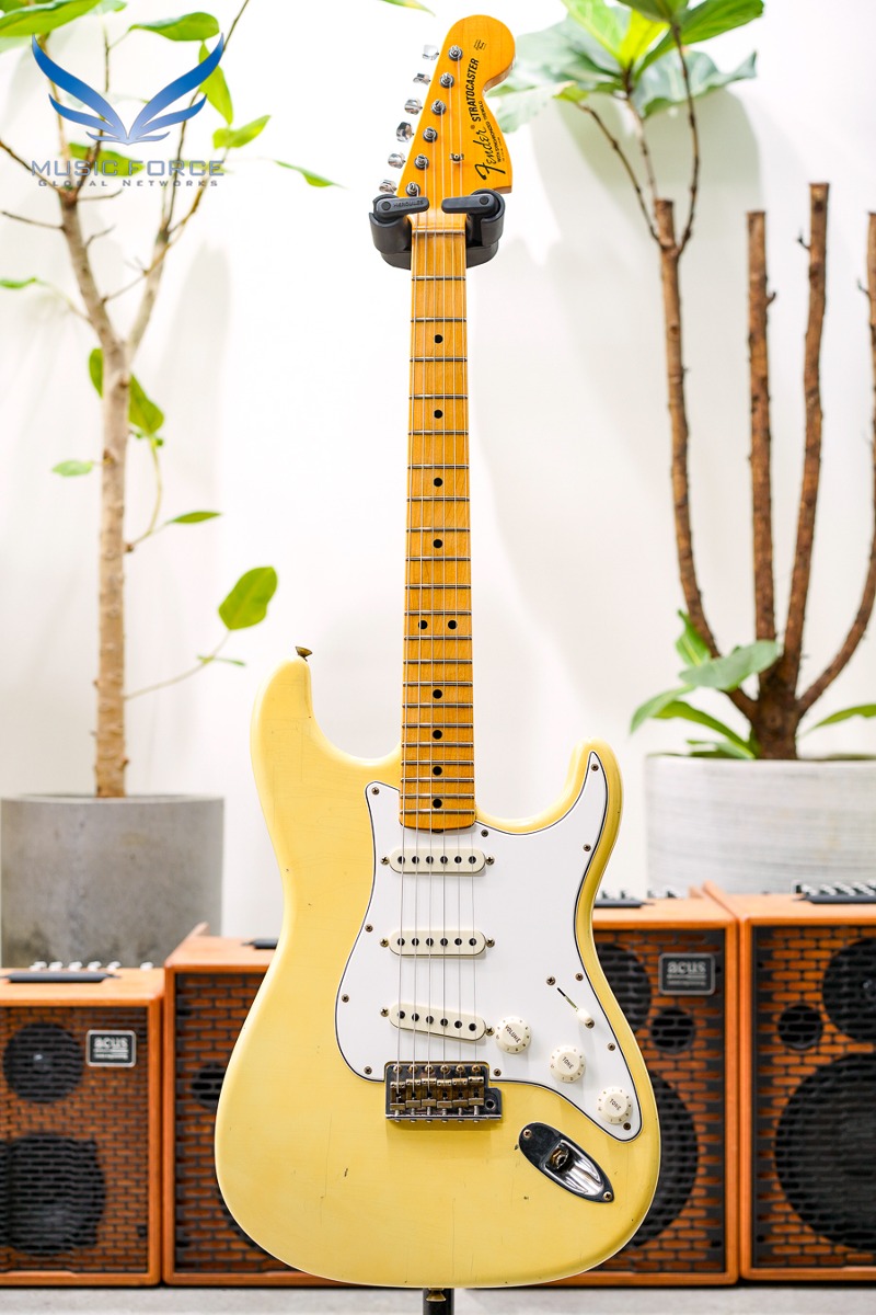 [2023 Final Sale(~12/31까지)!!!] Fender Custom Shop 1969 Strat Journeyman Relic-Aged Vintage White (2022년산/신품)