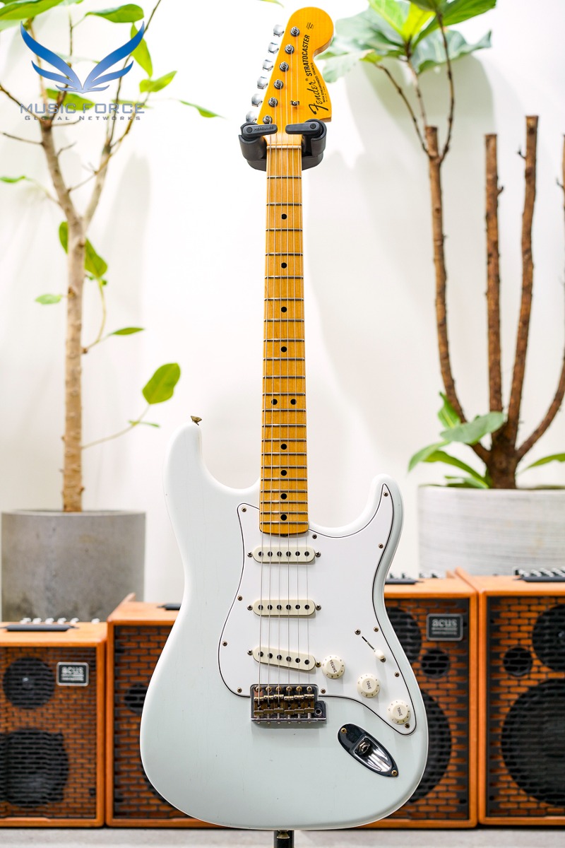 [2024 신년세일! (~2/29까지)]  Fender Custom Shop 1969 Strat Journeyman Relic-Olympic White (2022년산/신품)