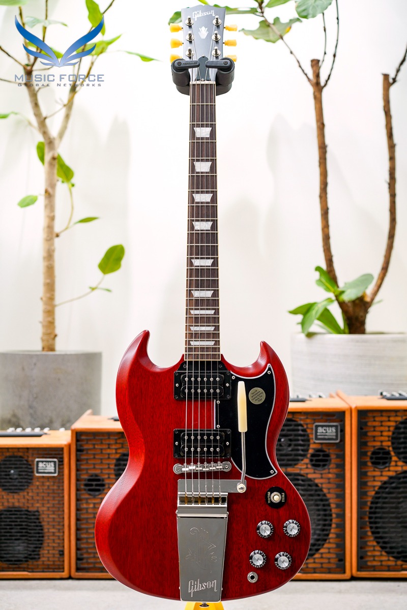 Gibson USA SG Standard &#039;61 Faded Maestro Vibrola-Vintage Cherry(신품) - 229920032