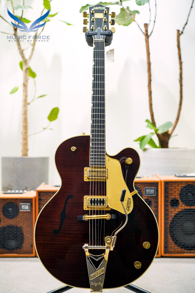 [2024 Summer Sale! (~7/31까지)] Gretsch G6122T-59 VS Edition 59 Chet Atkins Country Gentleman- Walnut Stain (Made in Japan/신품) 그레치 할로우 바디, 컨트리젠틀맨 - JT19114375