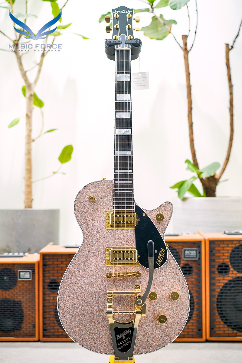 [2024 Summer Sale! (~7/31까지)] Gretsch Professional G6229TG LTD Players Edition Sparkle Jet BT - Champagne Sparkle (Made in Japan/신품) - JT21125165
