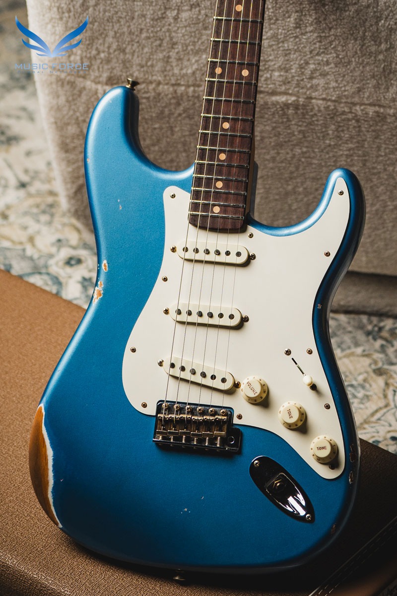[2024 Summer Sale! (~7/31까지)] Fender Custom Shop Limited Edition 1959 Strat  Relic-Faded/Aged Lake Placid Blue (2023년산/신품) - CZ575816